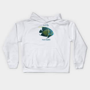 French Angelfish Kids Hoodie